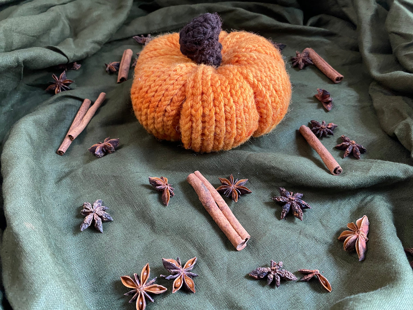 Plush Canadian Wool Pumpkins