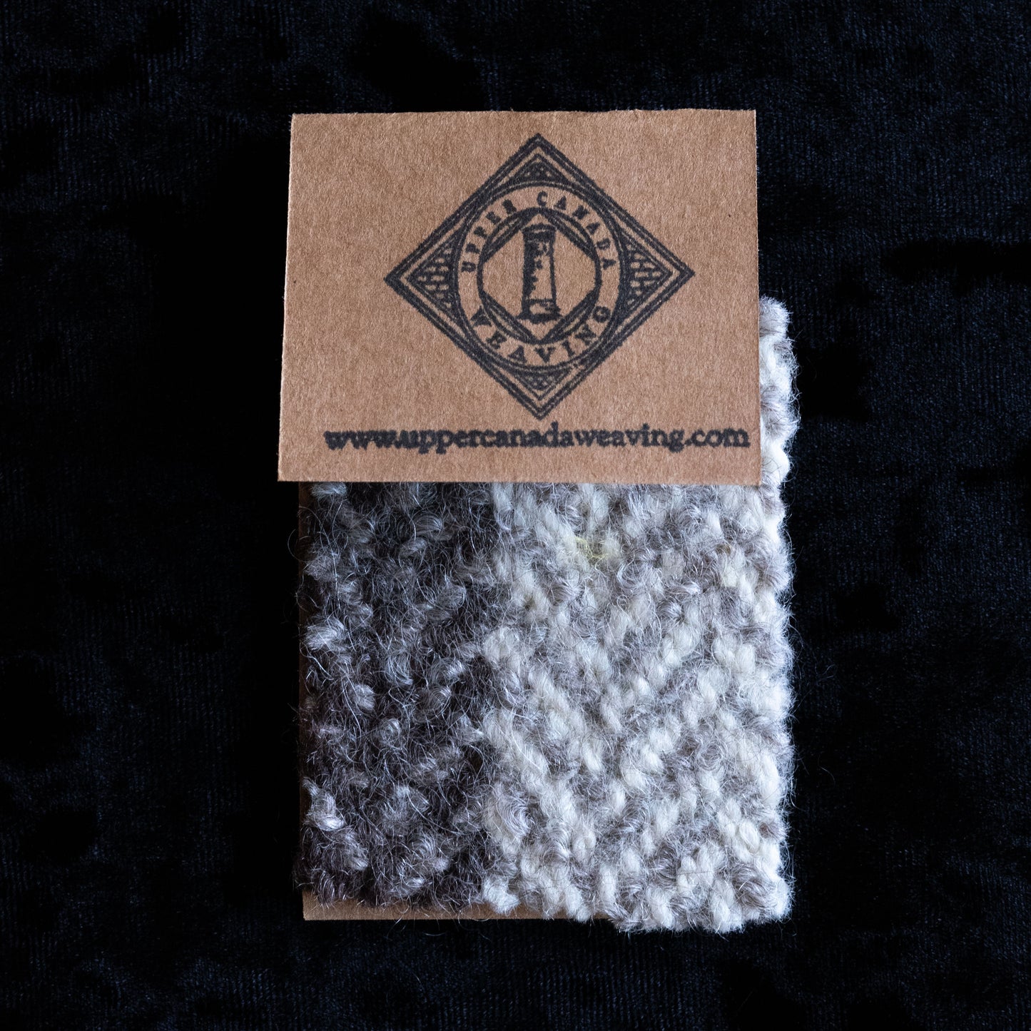 Undyed Blanket Weight Herringbone Canadian Fabric