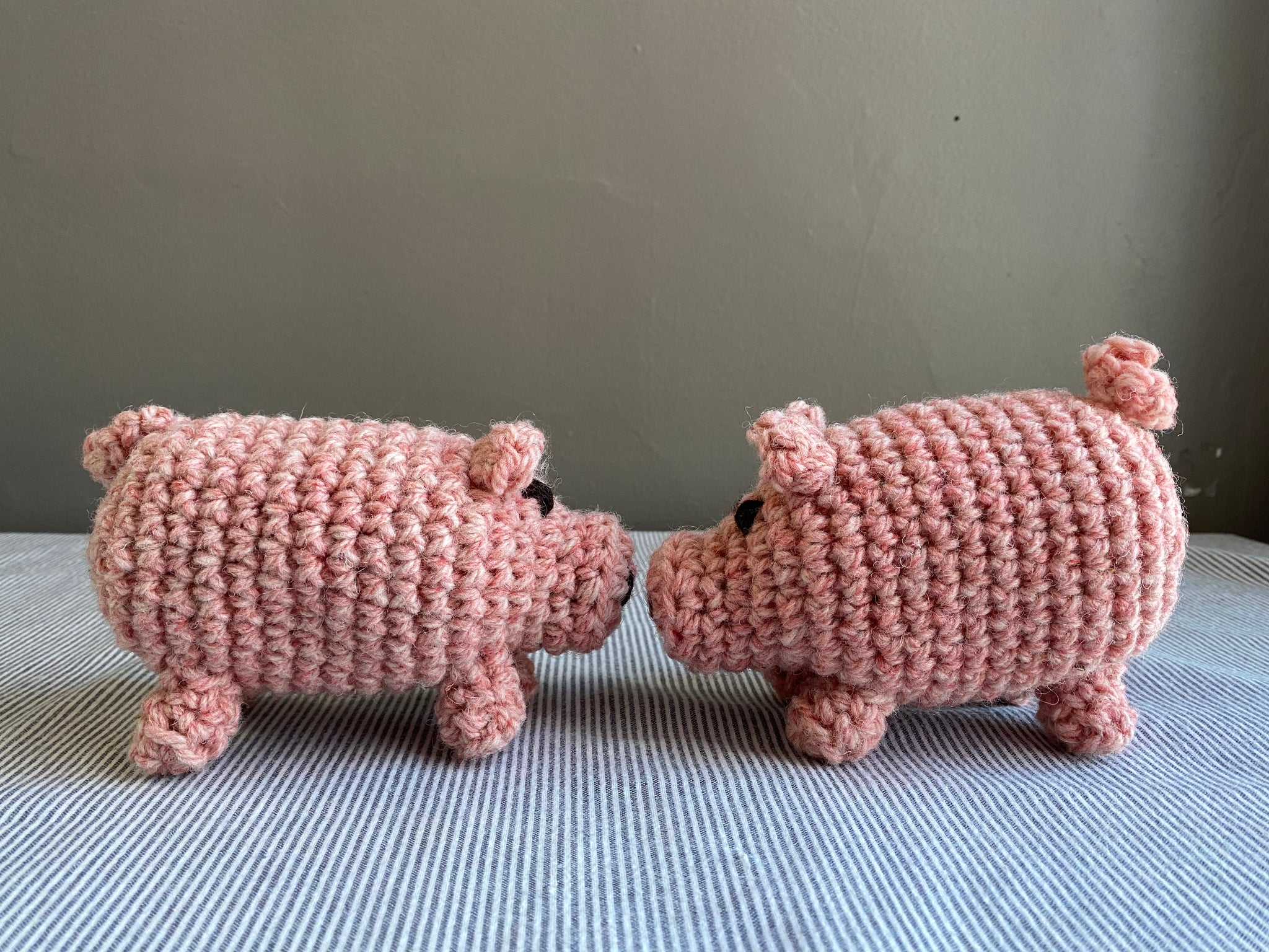 Canadian Wool Piglet Crochet Kit