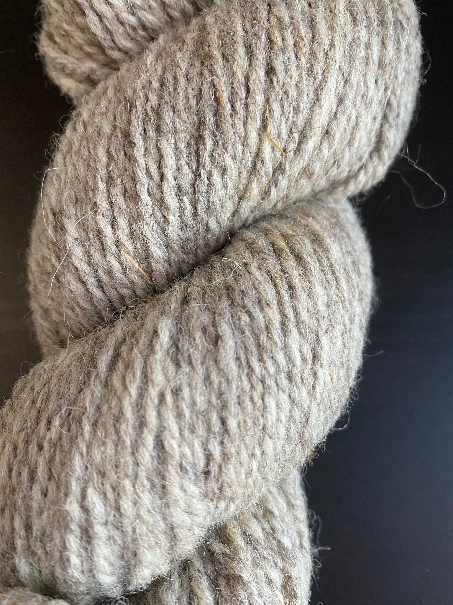 Undyed Ontario Wool - Light Grey
