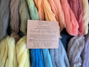 Naturally Dyed Canadian Wool Felting Kit